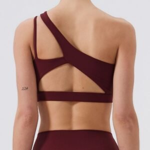 Open back with one shoulder strap-LHDK1225
